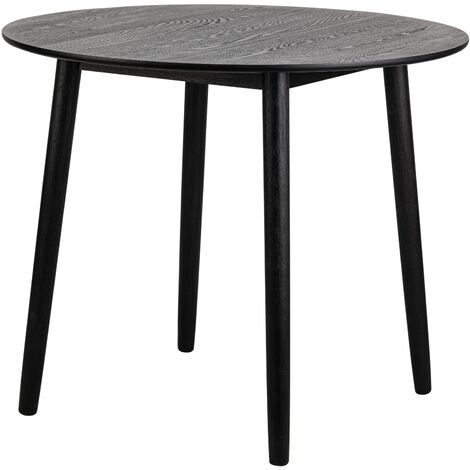 Table à manger carrée 90x90cm pour 4 personnes – Bois massif laqué – Design scandinave – Résistante aux chocs – Nordlys