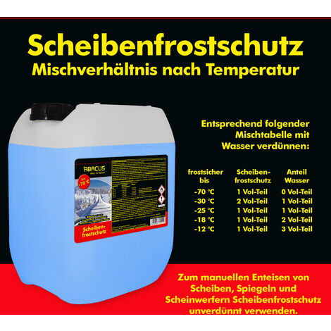 Scheibenfrostschutz Konzentrat 25L (- 52°C)