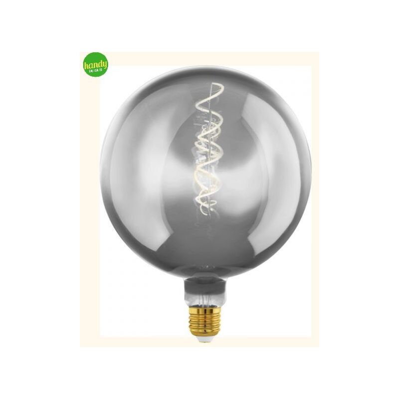 Lampadina Vintage Eglo E27 4W 1600K Ø200mm Cromo Forma G200