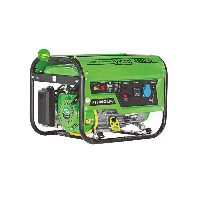 Generatore Vinco 3,5KW Gpl/Metano/Benzina