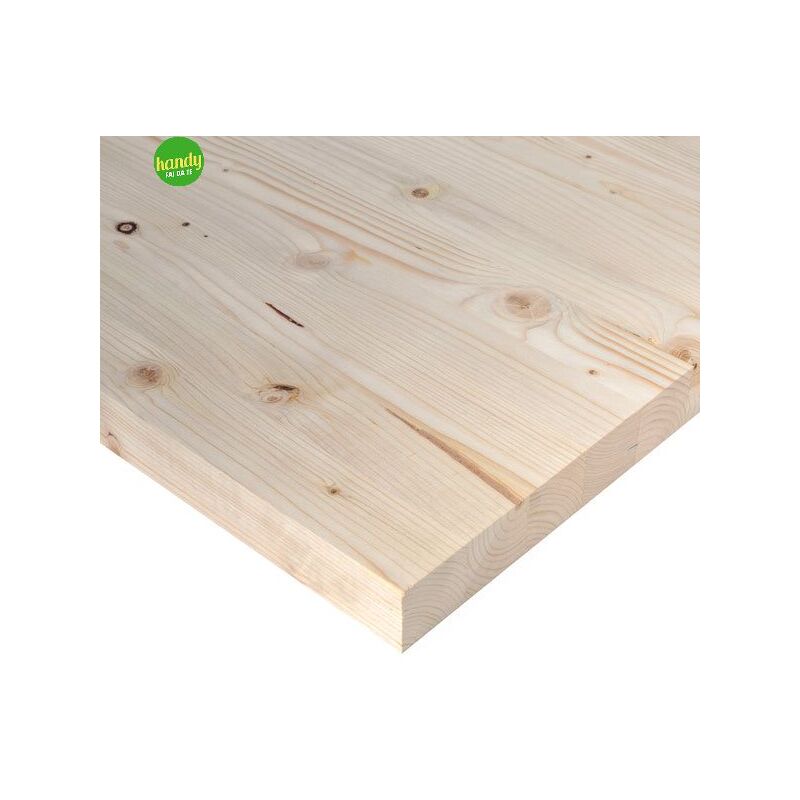Tavola lamellare Decorlegno abete naturale 150 x 30 x 1,8 cm