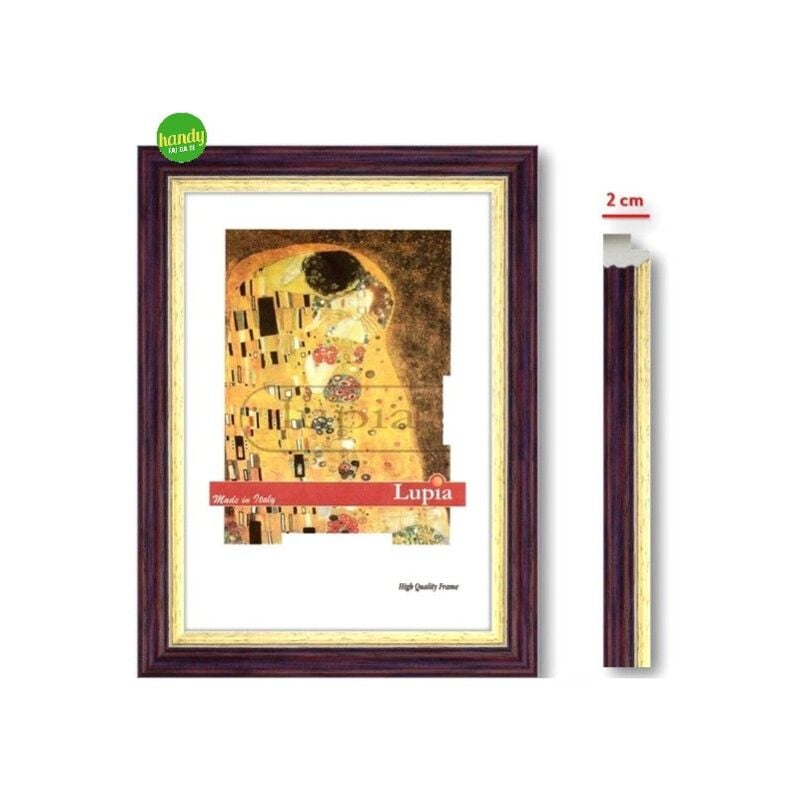 Cornice Lupia brun legno 13 x 18 cm