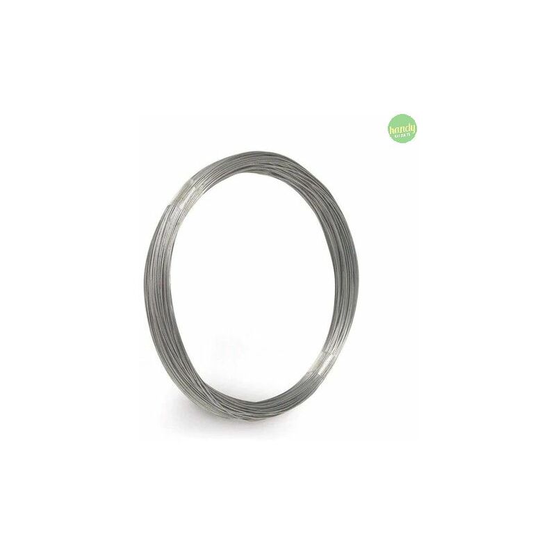 Filo Di Ferro Zincato Per Legature - 2.20 Mm - 100 Metri - Foto 4