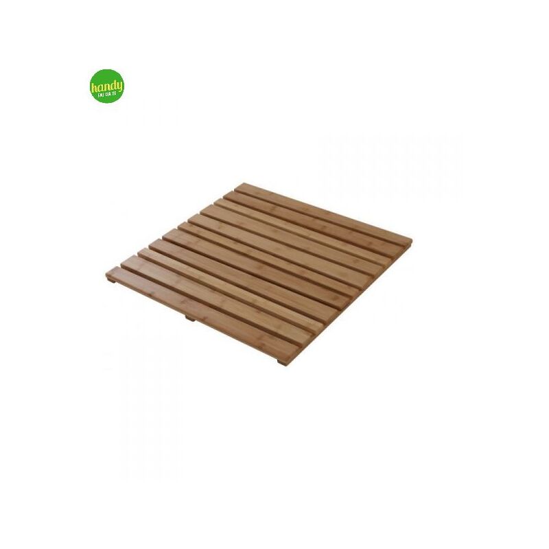 Pedana da doccia Feridras bamboo semicircolare r60