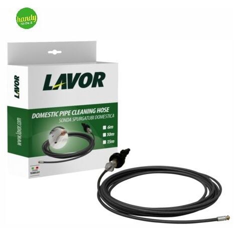 Sonda Spurgatubi LAVOR Da 10 Metri - Per Idropulitrici, Pulizia Scarichi Domestici - Foto 3