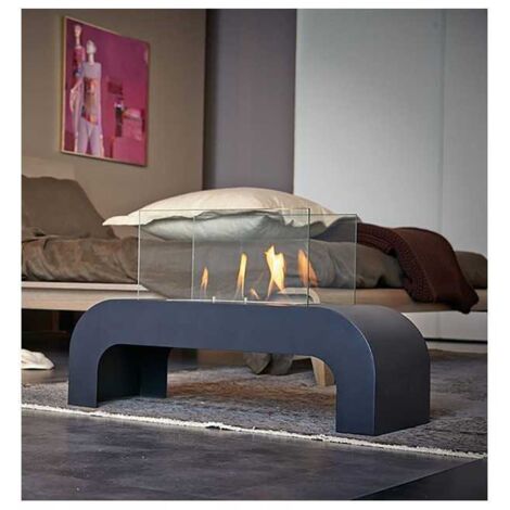 Biocamino trento Tecno Air System a pavimento nero