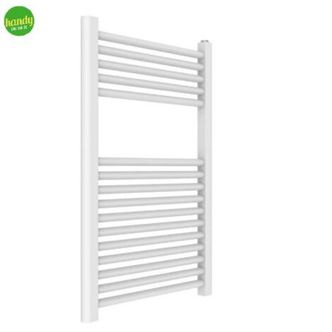 Termoarredo scaldasalviette Elvia Magma 84x50cm int. 45cm 414W Bianco