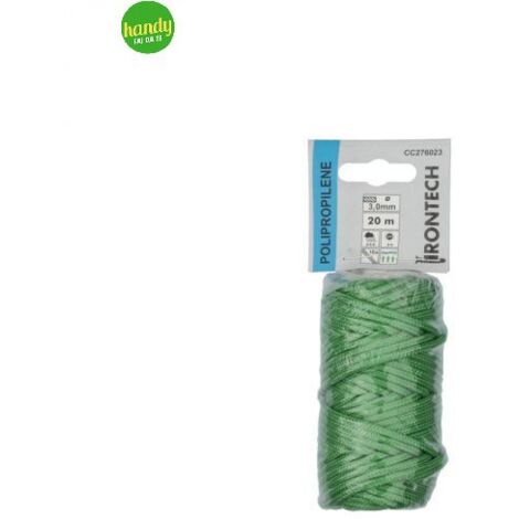 Treccia per veneziana Masidef in polipropilene Ø 3 mm 20 mt Verde