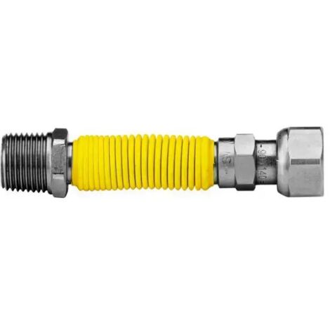 Flessibile in acciaio inox estensibile rivestito per gas maschio/femmina m.f. 3/4 mm 220-420 FLEXA
