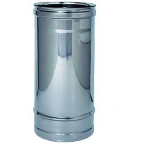 Canna Fumaria Cordivari Monoparete Acciaio Inox ø150 Mm Lunghezza 100 Cm (1/5)