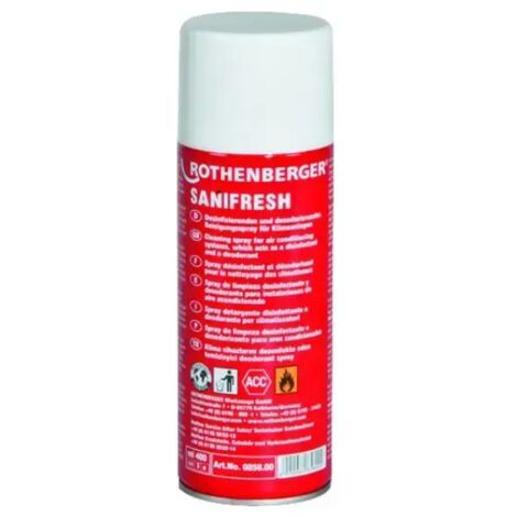 Igienizzante spray per climatizzatori sanifresh 400 ml ROTHENBERGER
