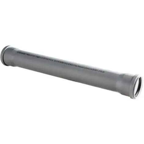 Tubo Di Scarico Ad Innesto Wavin 2 Bicchieri 1 Mt X ø 40 Mm