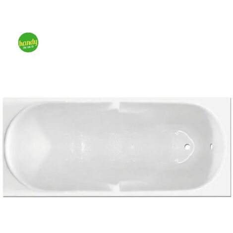 Vasca da bagno ad incasso in vetroresina modello lis cm.160x70 GLASS (1/2)