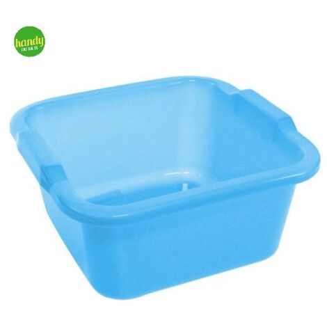 Maya Professional Bacinella Quadrata 8 Litri - In Plastica Trasparente, Per Casa E Giardino