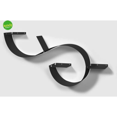 Ripiano Infinity Bolis Italia 60cm Nero (1/2)