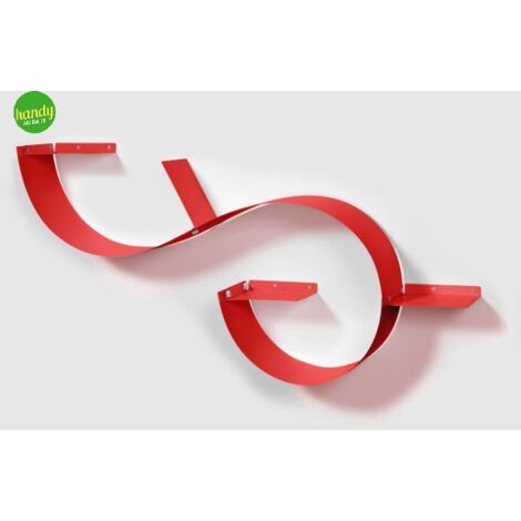 Ripiano Infinity Bolis Italia 60cm Rosso