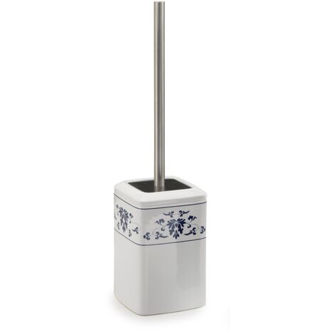 Portascopino d'appoggio Gedy Cixi Bianco/Blu (1/3)