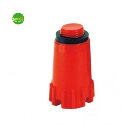 Tappo Collaudo Impianti Ambra Water Rosso 5pz
