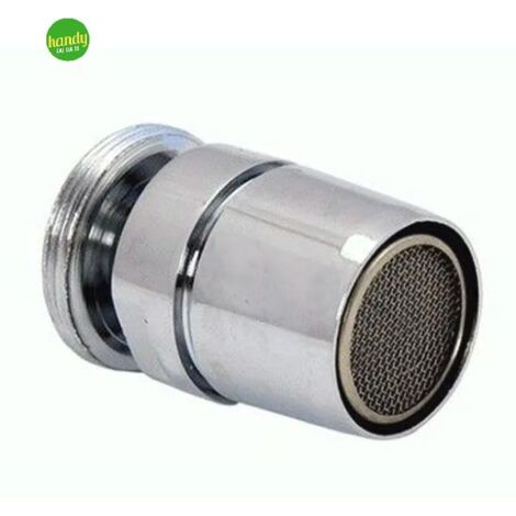 Aeratore maschio con snodo in ottone cromato per rubinetto miscelatore bidet Ambra Water