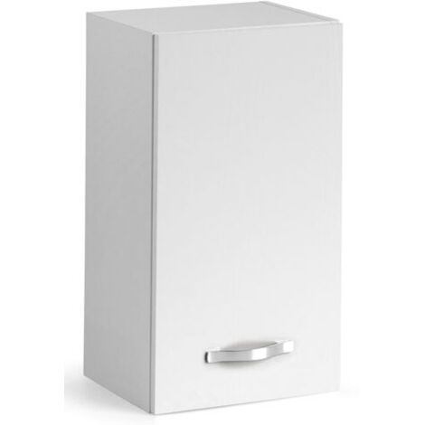 Mobile pensile per cucina componibile bianco frassinato (1/4)