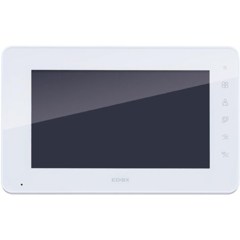 Monitor vivavoce vimar elvox 7 pollici con alimentatore 2p bianco - k42912