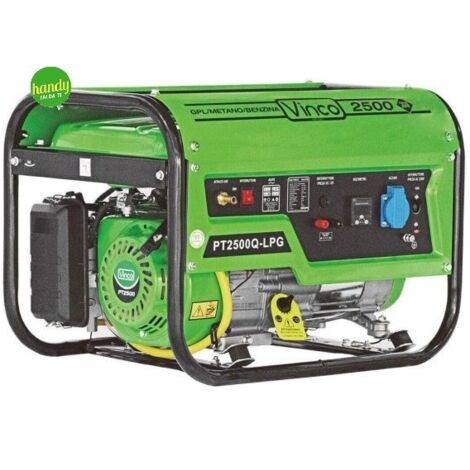 Generatore Vinco 3,5KW Gpl/Metano/Benzina