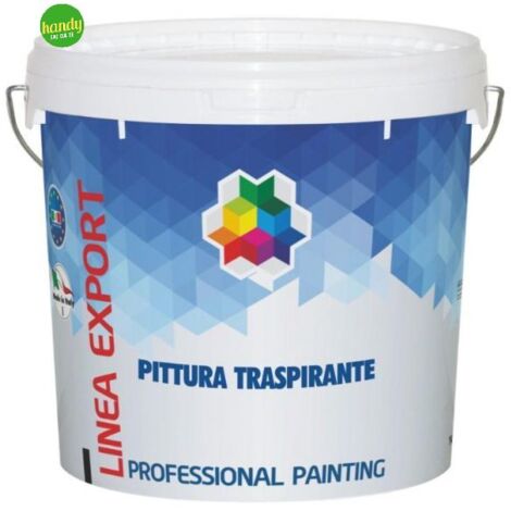 Idropittura Traspirante Carson 4L Bianco