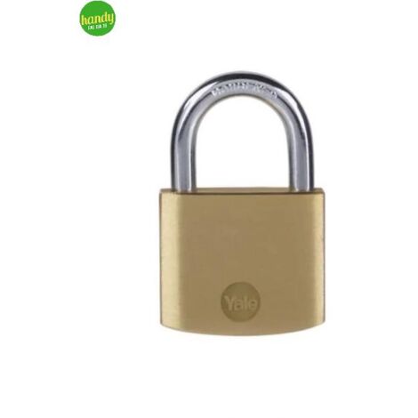 Lucchetto in ottone YALE - 30 mm con chiave - 3 chiavi - 24242000