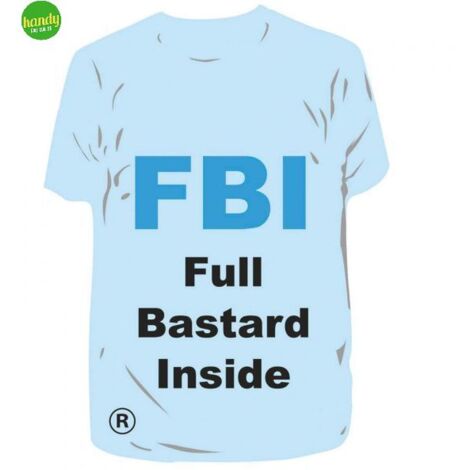 Profumatore T-Shirt Ototop FBI