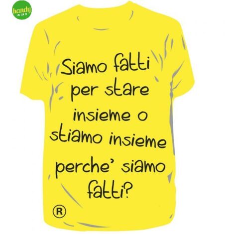 Profumatore T-Shirt Ototop Siamo fatti per stare insieme