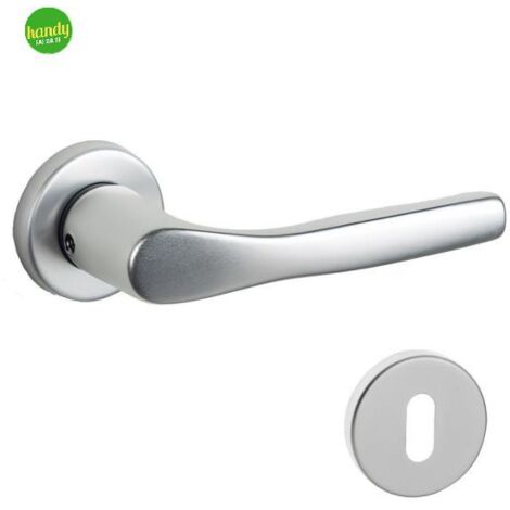 Maniglia rosette bocchette Ghidini Gabry alluminio F1