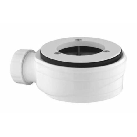 Piletta scarico sifonata ispezionabile e estraibile ribassata in polipropilene senza tappo altezza 70 mm per piatti doccia ø90 mm ribassata ed estraibile - altezza 70,5 mm CGS