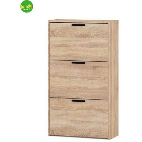 Scarpiera 3 Ribalte Ekowood Rovere New