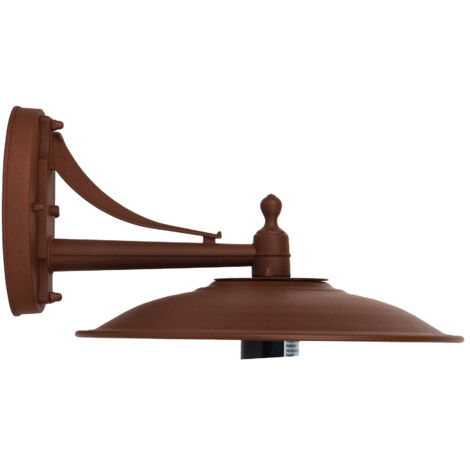Cullen lampada Green Light E27 ruggine