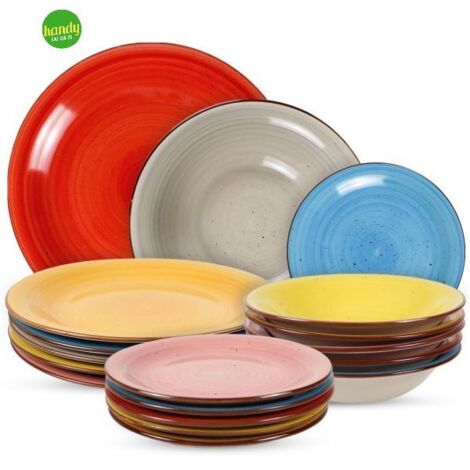 Servizio piatti Geo Casa Collection 18pz
