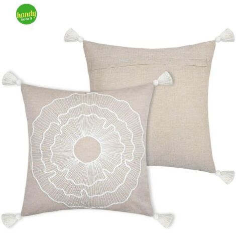 Cuscino Nova Stof 45x45 cm naturale (1/4)