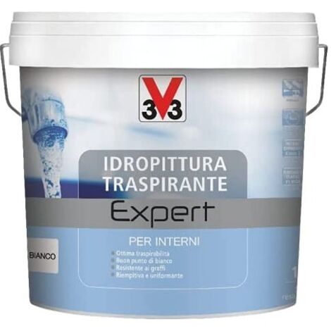 Idropittura Traspirante Expert V33 10L Bianco