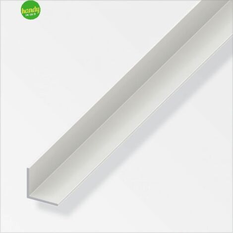 Profilo angolare Alfer Aluminium pvc bianco 40x40mm lungh. 2m