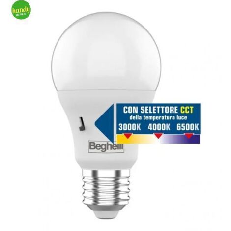 Lampadina goccia LED Saving Beghelli 15W CCT E27 (1/2)
