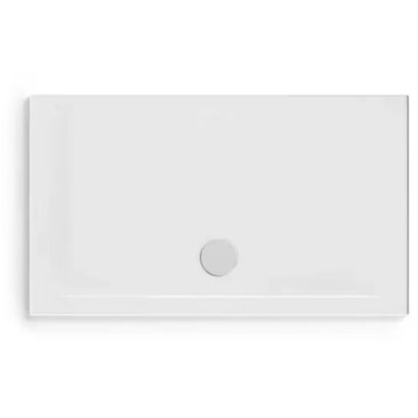 Piatto doccia rettangolare in ceramica modello squash h.4 cm 70x90 CERAMICA DOLOMITE