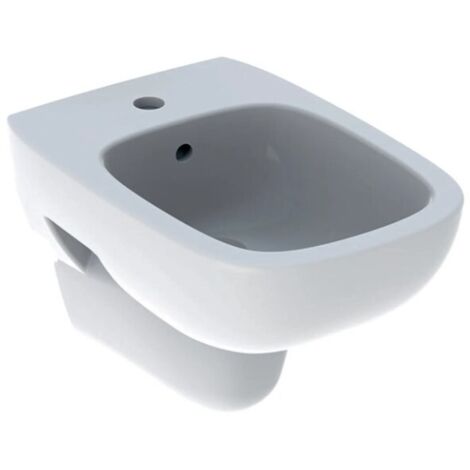 Bidet sospeso in ceramica bianca serie fantasia GEBERIT