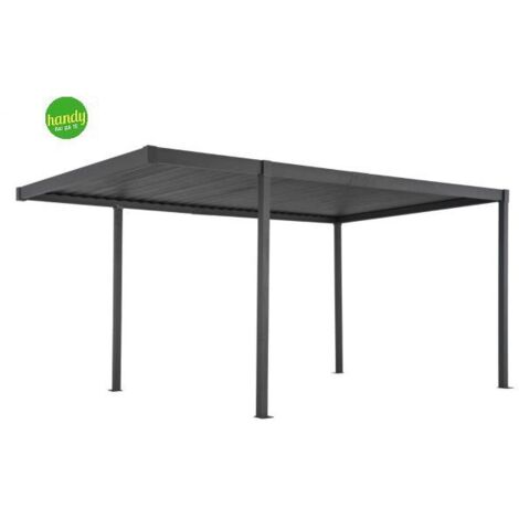 Carport Bizzotto Garda 3 x 5 m antracite