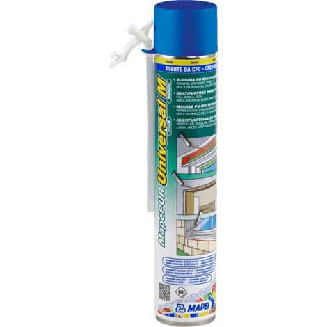 Schiuma poliuretanica autoespandente Mapei Mapepur Universal Foam 750 ml (1/2)