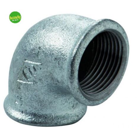 Raccordo Gomito 90° In Ghisa - Filetto Femmina 1'1/4 Pollici Per Impianti Idraulici - Foto 12