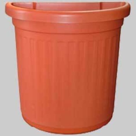 Vaso da giardino a parete Veca terracotta h.50