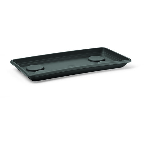 SOTTOFIORIERA RETTANGOLARE ANTHEA 100CM ANTRACITE VECA SOTTOVASO
