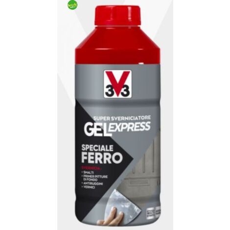 super sverniciatore gel express speciale ferro - trasparente - 0,5 litri