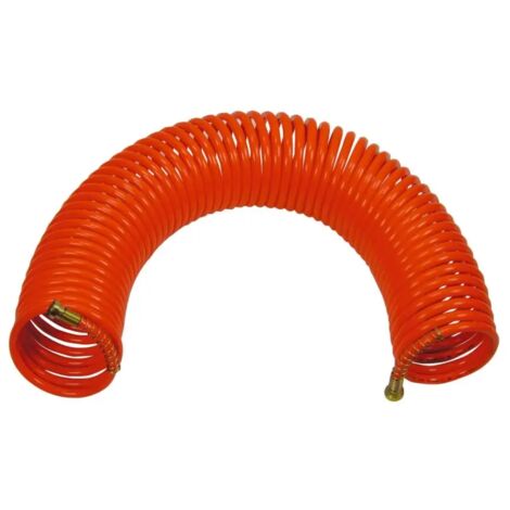 Tubo per aria compressa Stanley spiralato con a baionetta Ø 6 x 8 mm 15 mt