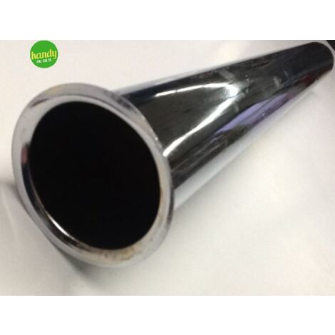 Canotto telescopico Ambra ottone cromato Ø 30 x 130 mm
