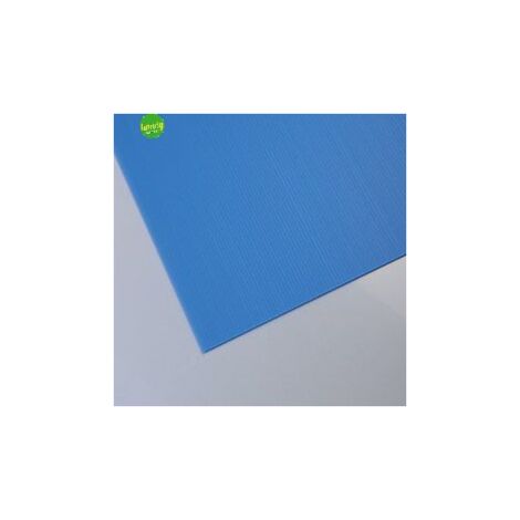 Lastra Polimark alveolare azzurro 50 x 50 x 0,25 cm